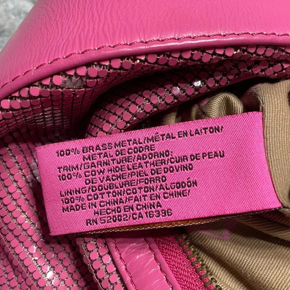 Vintage Juicy Couture mesh/chainmail graffiti VIVA LA JUICY Rare shoulder hobo - Picture 10 of 15